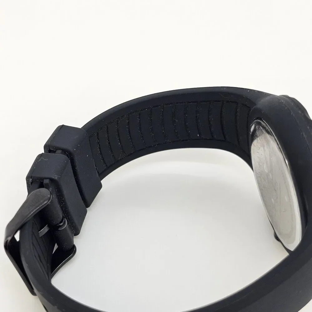 Skechers Unisex Watch‎ 42MM Black Dial Black Plastic Band Straps New Battery